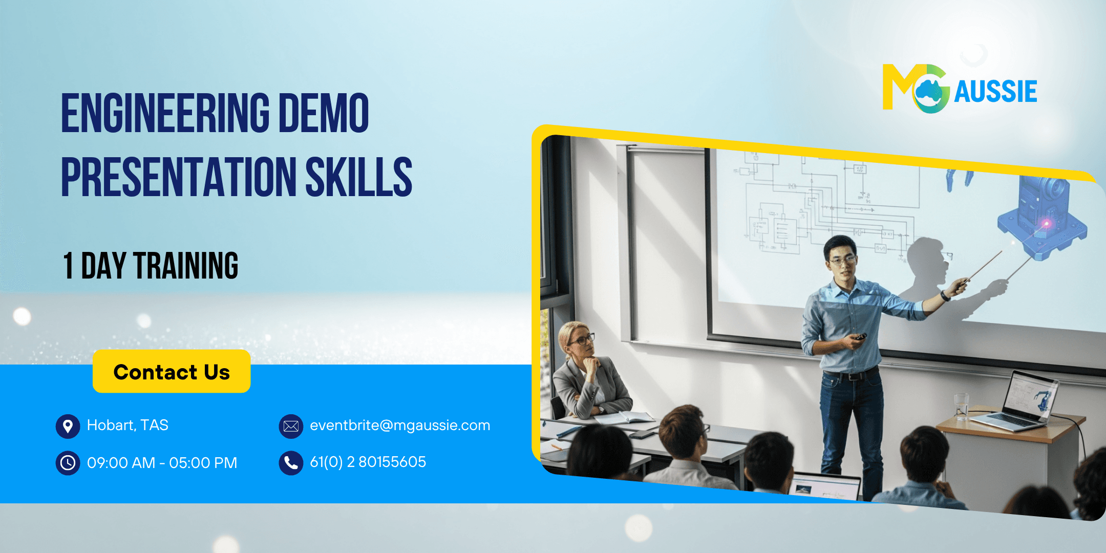 Engineering Demo Presentation Skills – 1 Day Training in Hobart, TAS