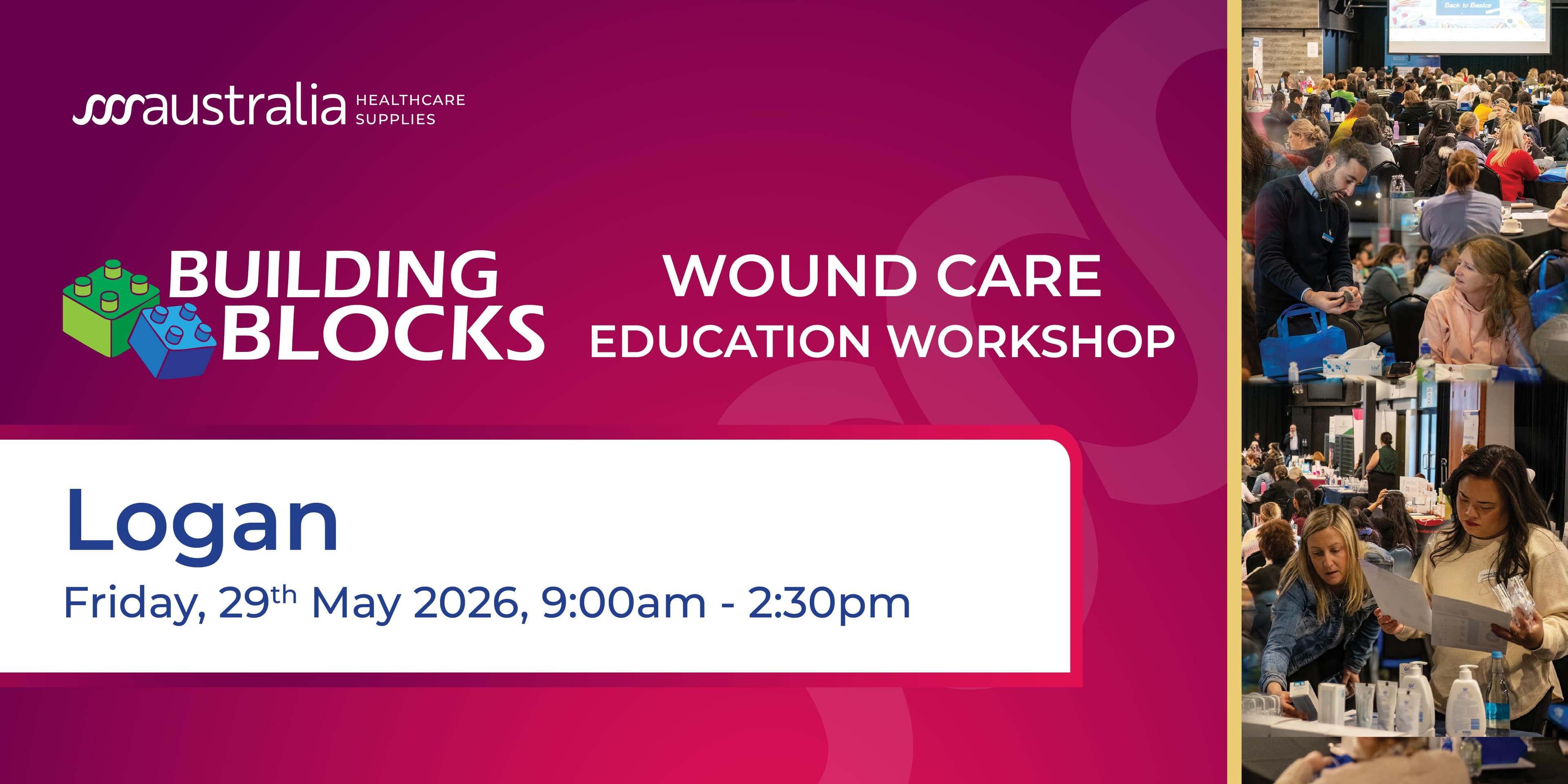 Building Blocks Wound Care Education Workshops 2026 - Logan