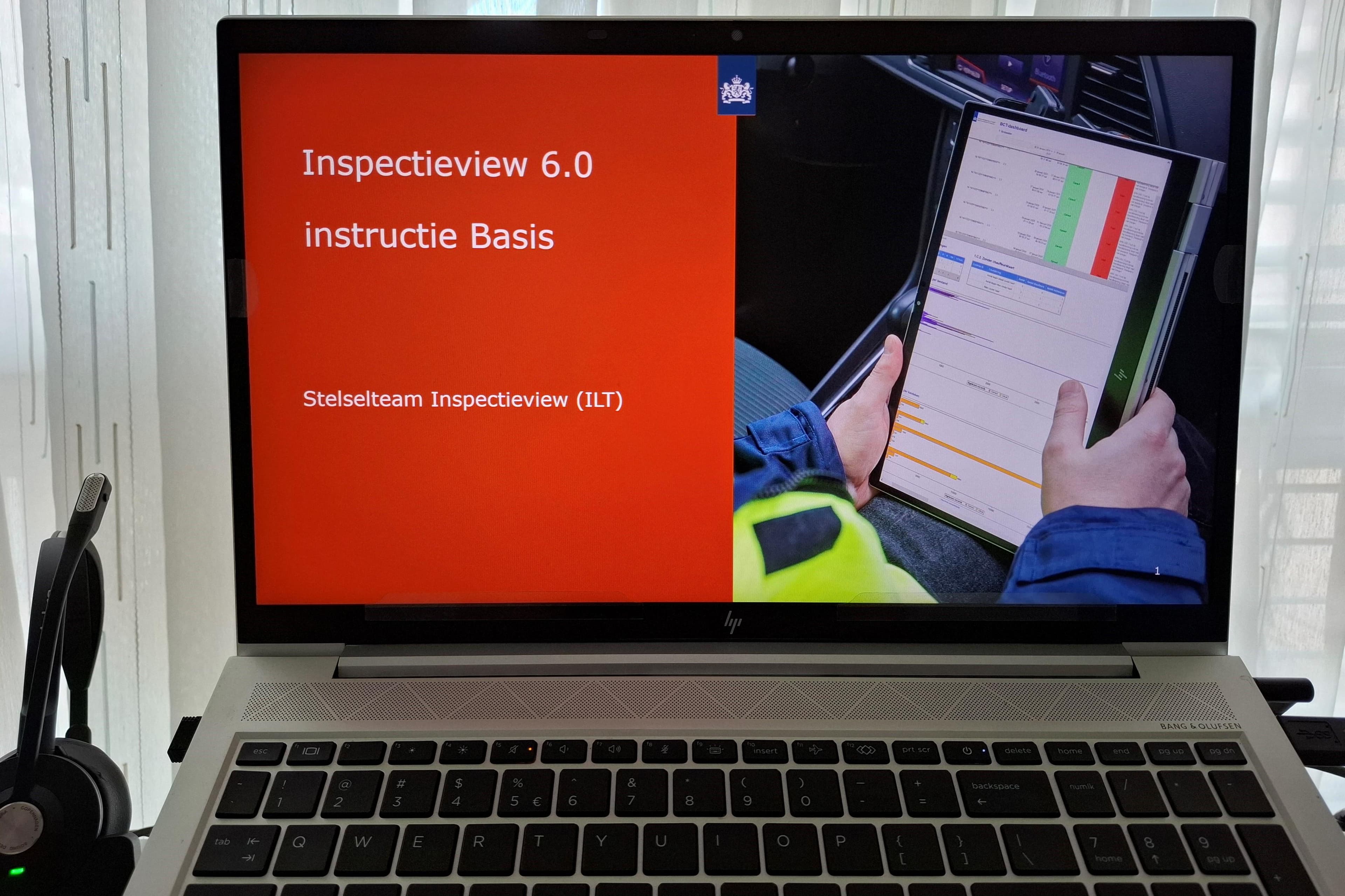 Basistraining Inspectieview (online) dinsdag 12 mei 2026