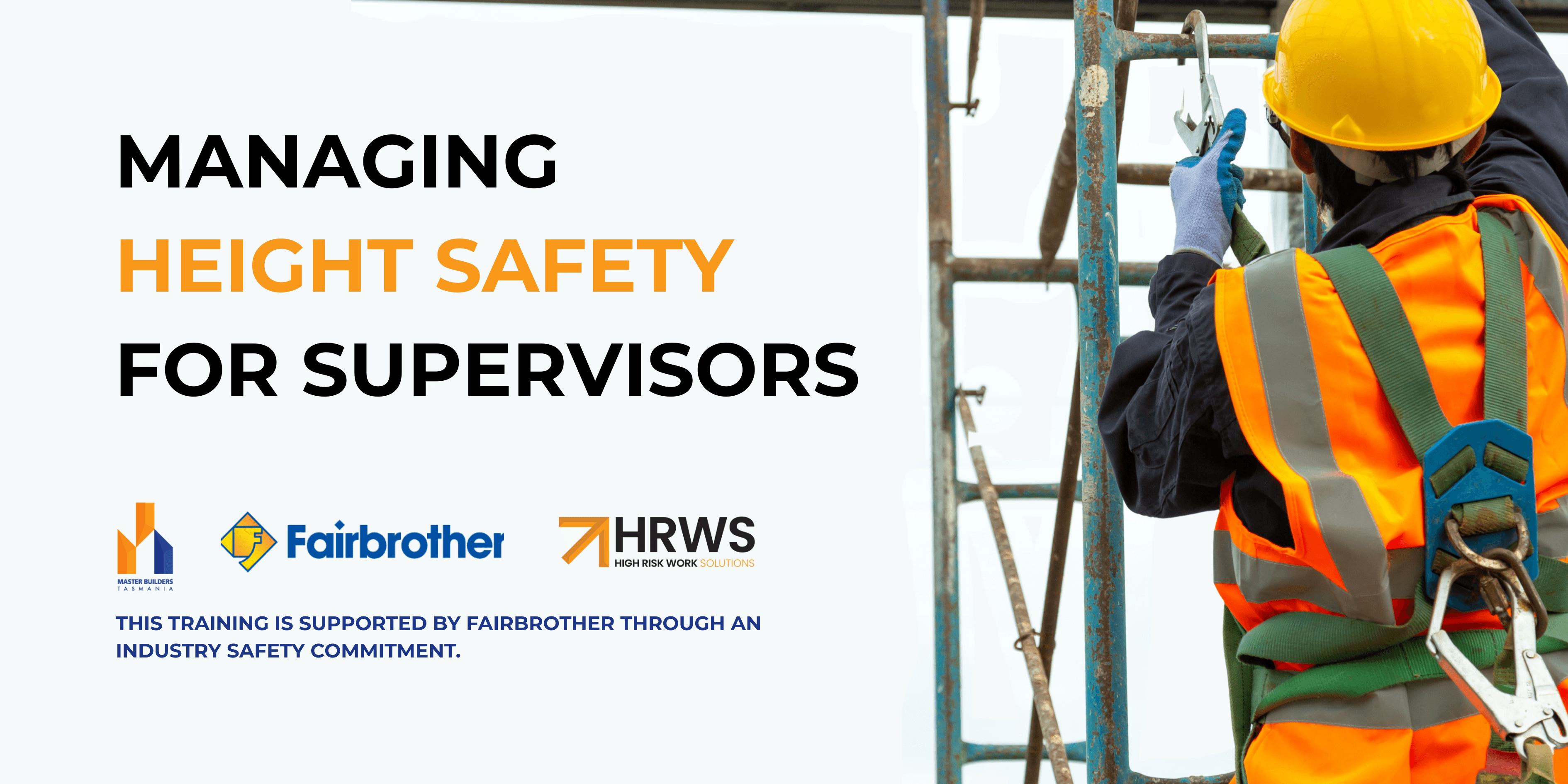 Managing Height Safety for Supervisors - LAUNCESTON