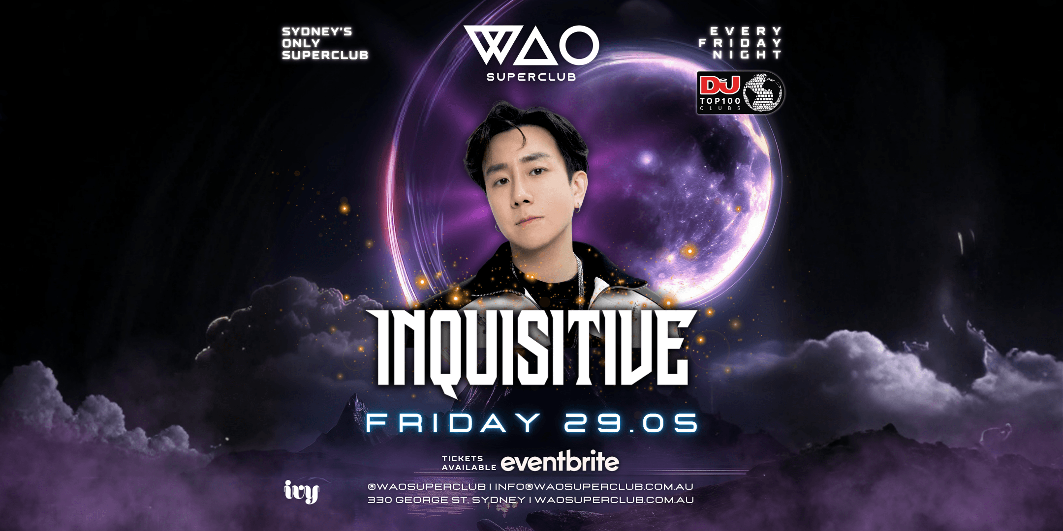 FRI 29 MAY - WAO SUPERCLUB @ IVY