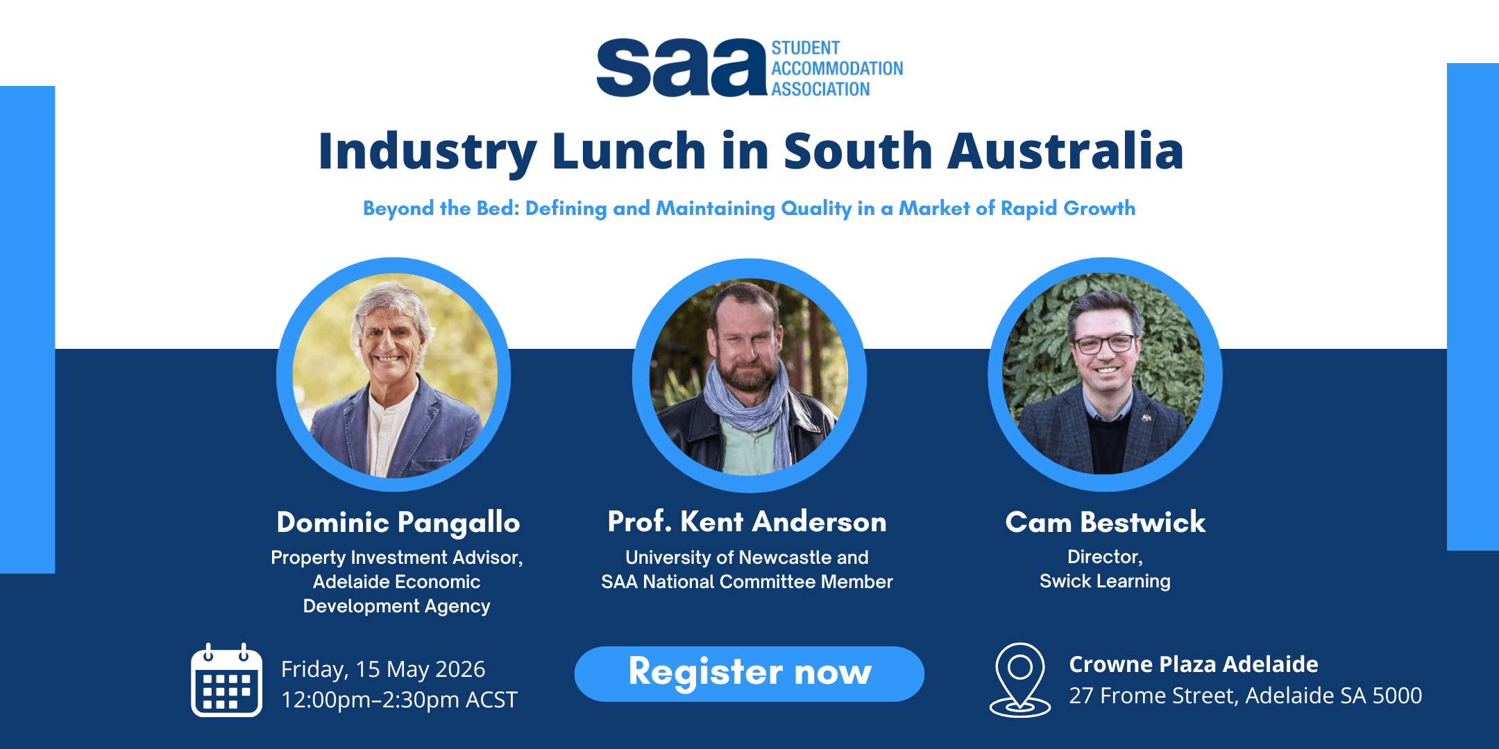 Student Accommodation Association (SAA) Industry Lunch in South Australia