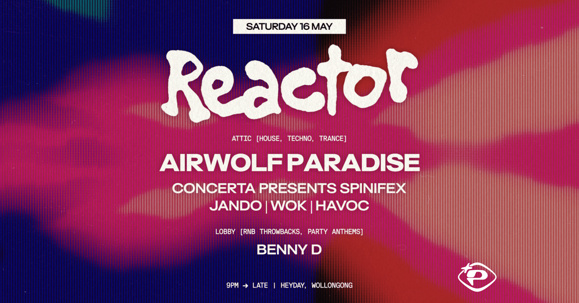 REACTOR 013 feat. AIRWOLF PARADISE + more