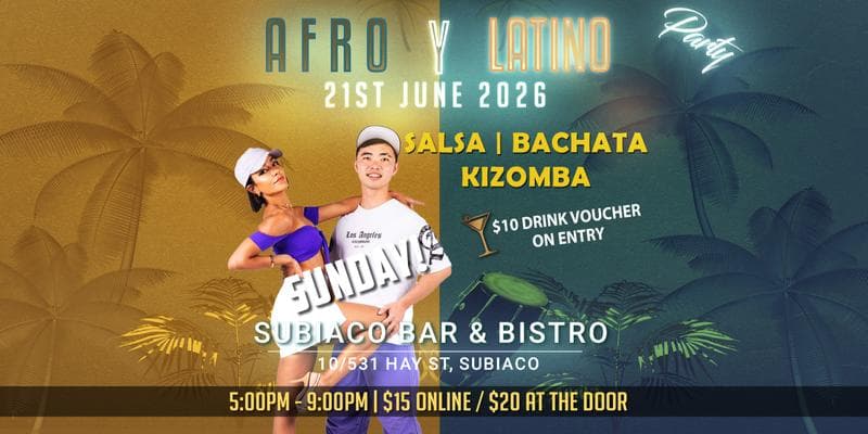 Afro Y Latino SBK June 21st!