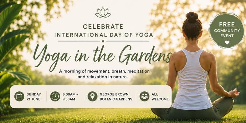 Yoga in the Gardens