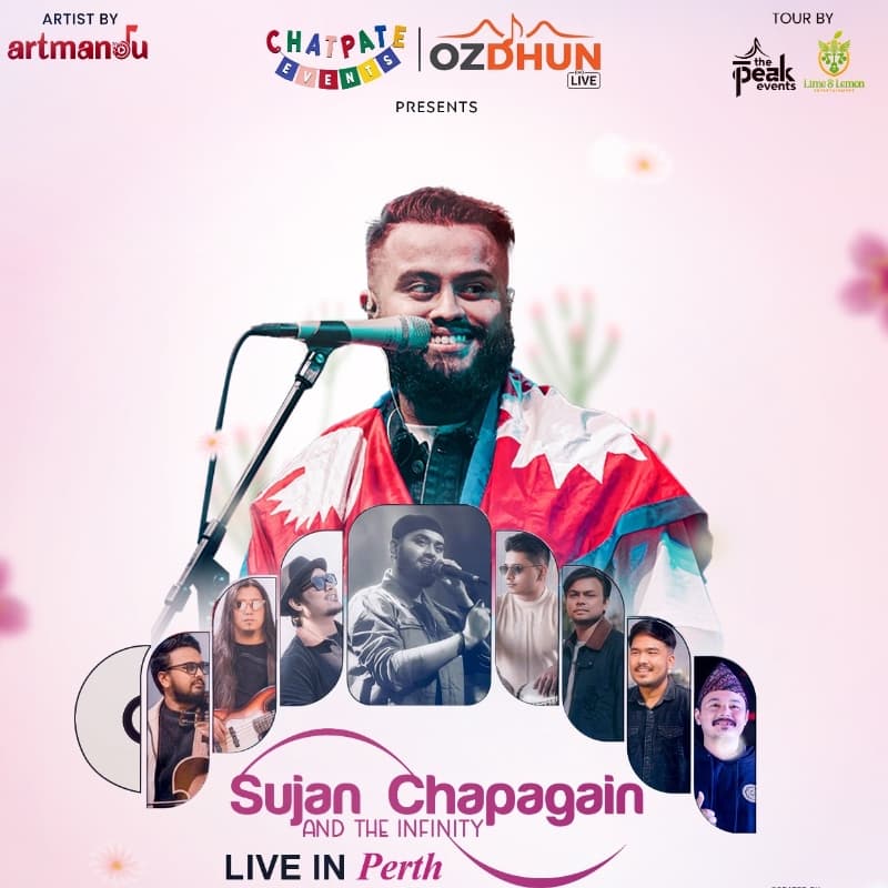 Sujan Chapagain and The Infinity Live In Perth