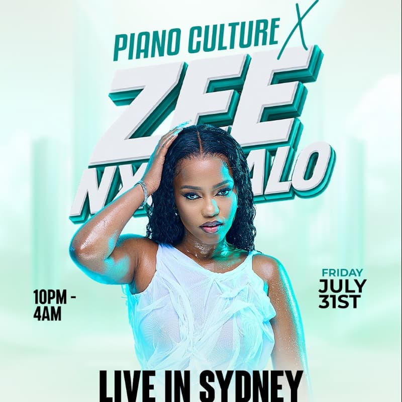 THE BOX - PIANO CULTURE X ZEE NXUMALO (SYDNEY)