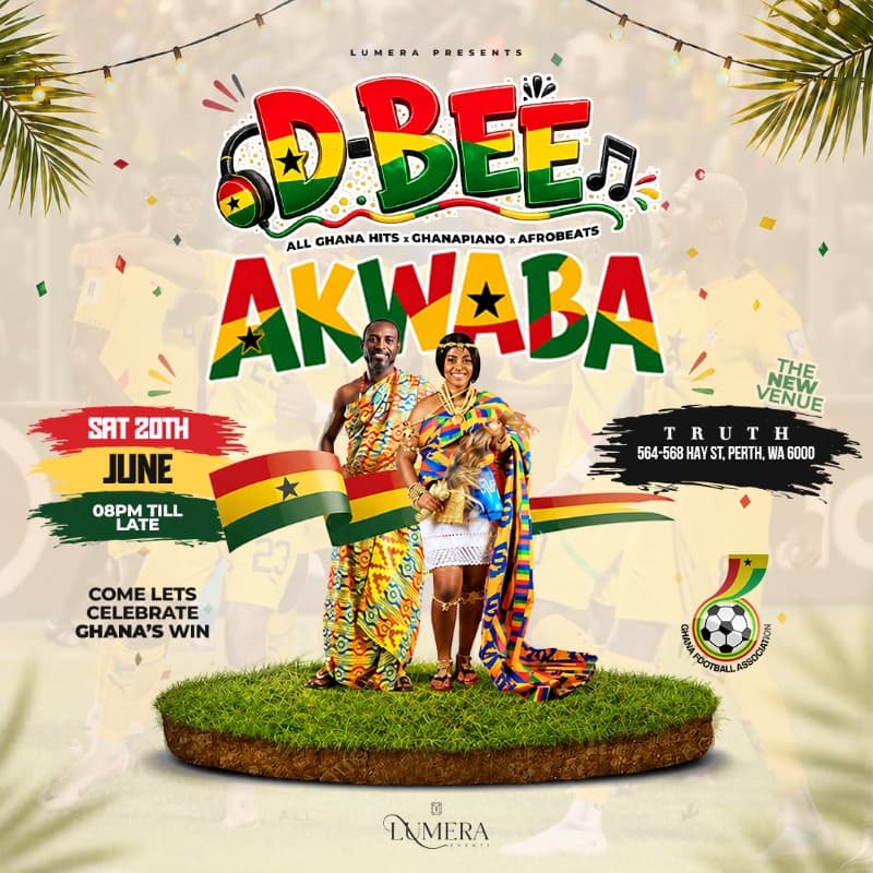 🇬🇭🔥 D-BEÉ AKWABA PARTY 🔥🇬🇭