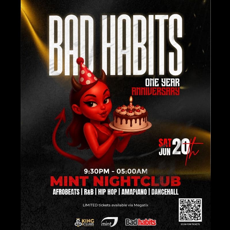 Bad Habits: Official Pre-Party