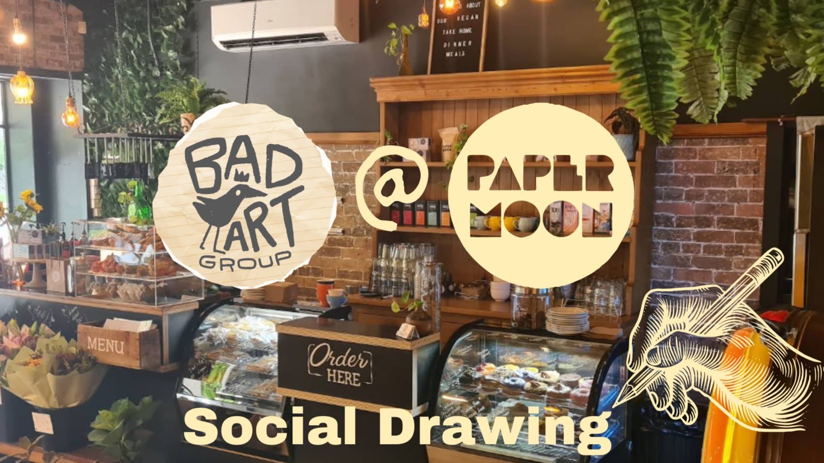 Social Drawing @ Paper Moon Coffee House