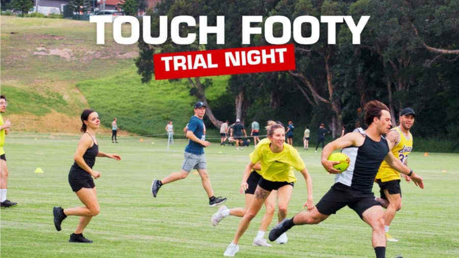 Touch Footy Free Trial Night