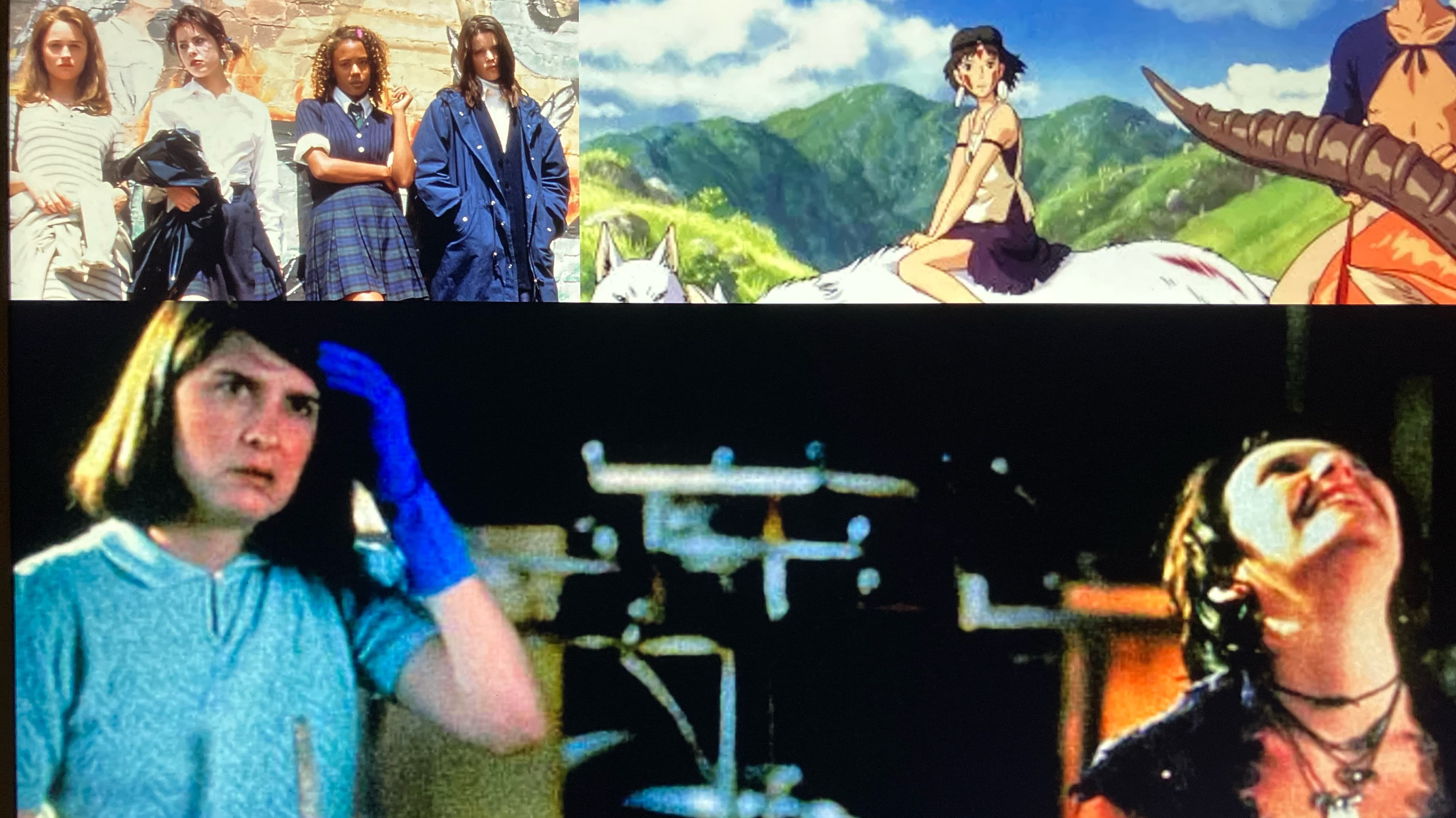 Princess Mononoke, The Craft, Cosi.