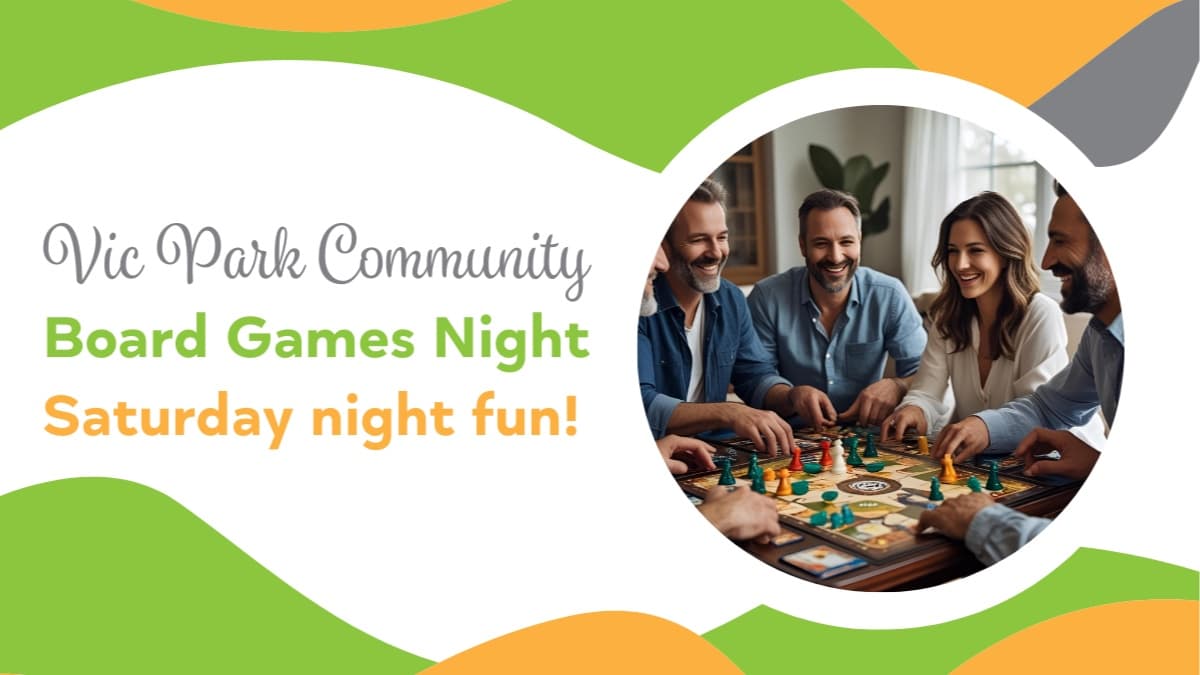 Vic Park Community Games Night [Free event thanks to the Town of Vic Park]