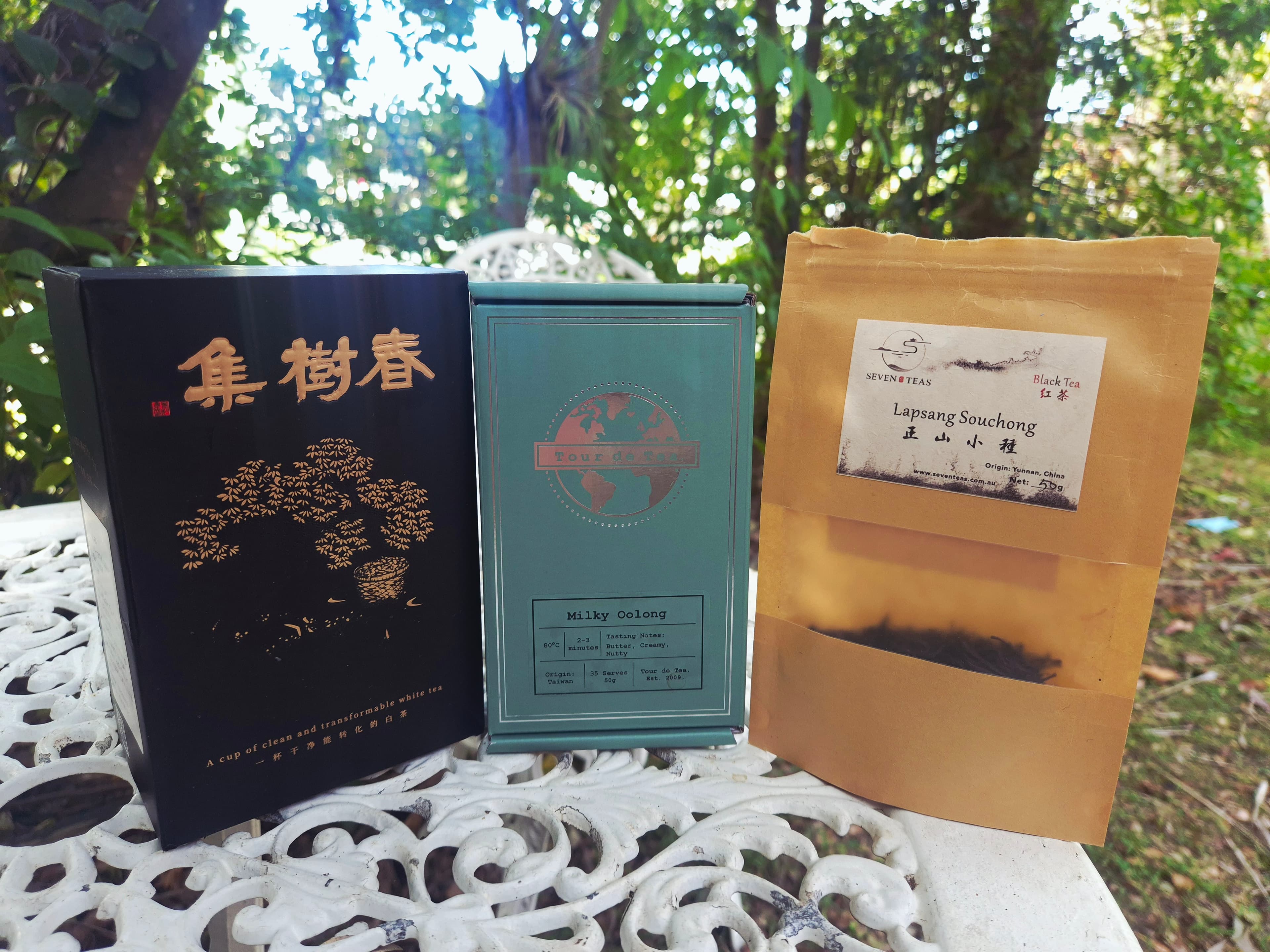 Connecting over tea ...