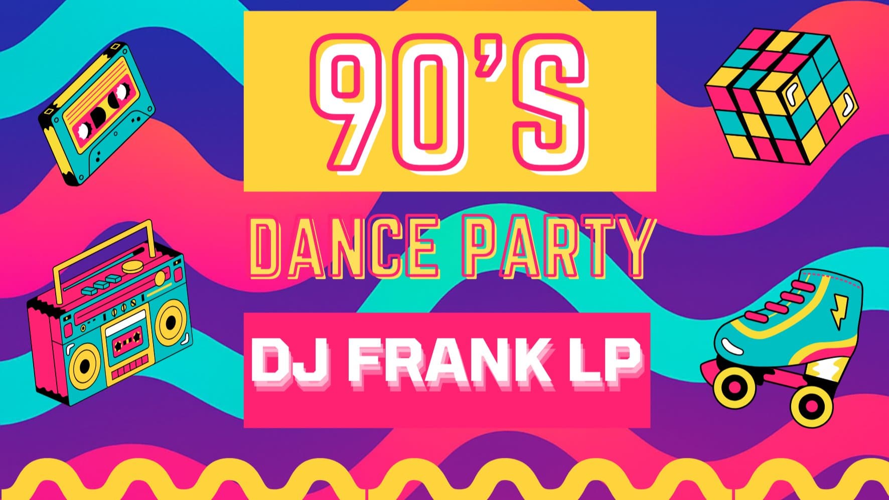 Fancy 90's Disco and Fancy Dress @ German Club with DJ Frank LP