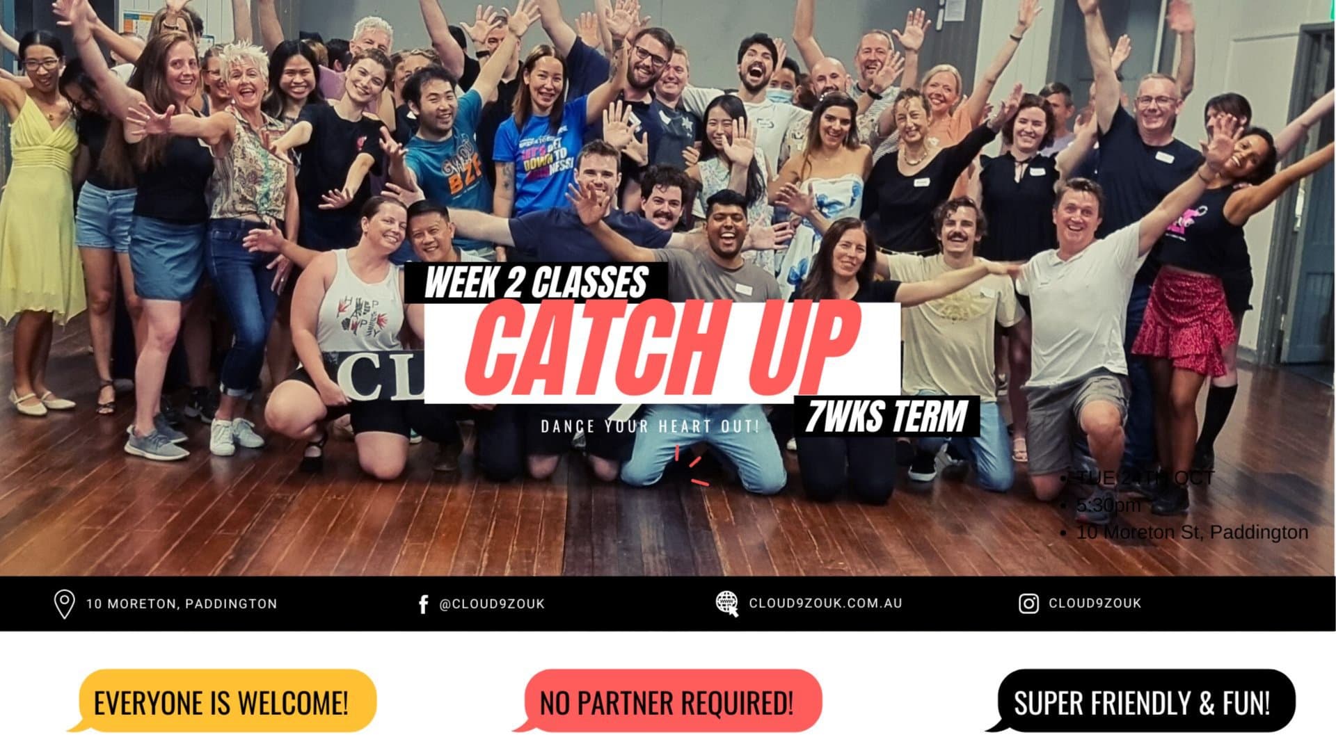 Latin Dance Introductory for Men & Woman Brisbane
