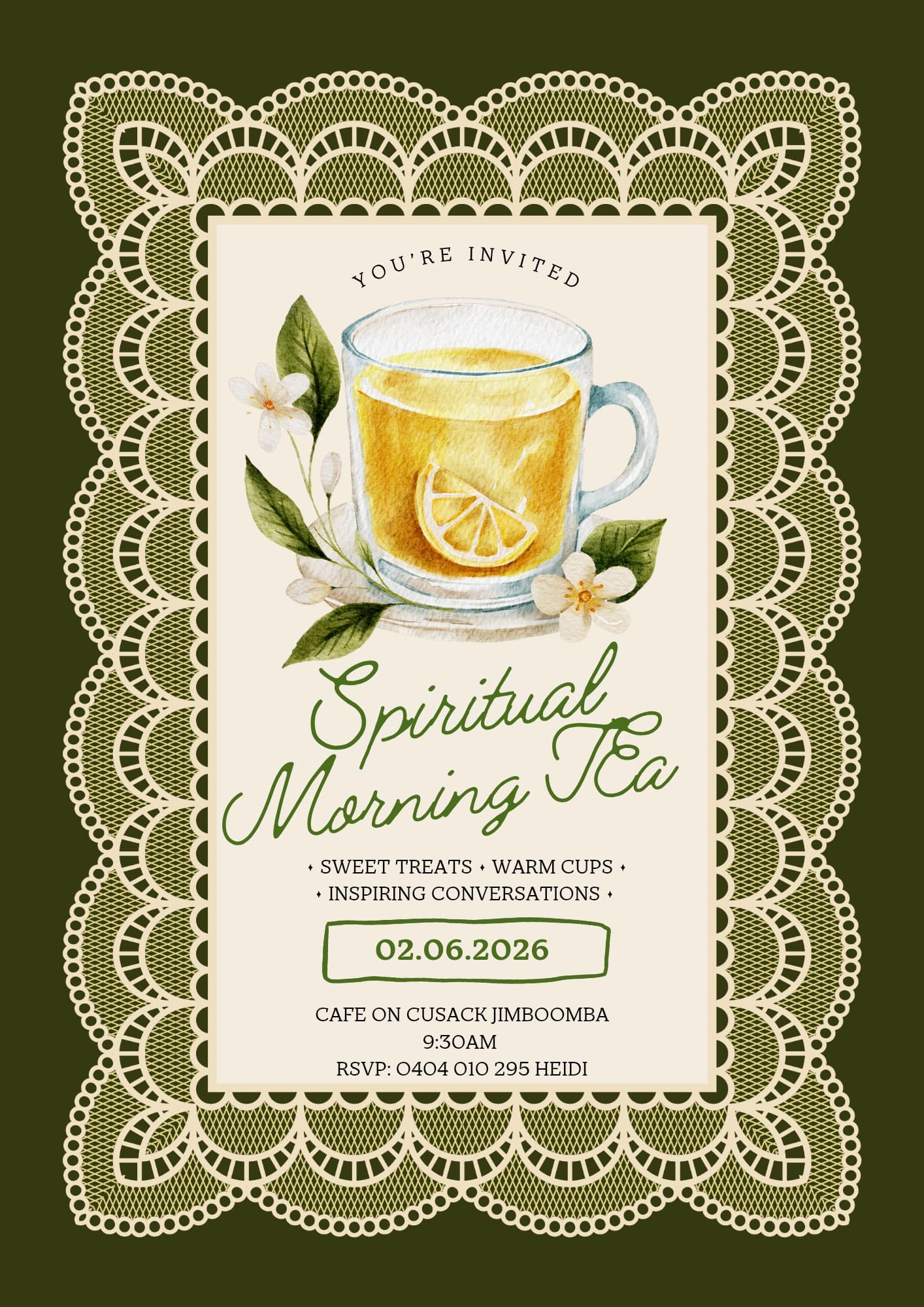 Spiritual Morning Tea Jimboomba