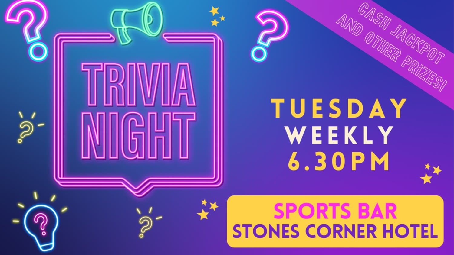 Fancy Trivia @ Stones Corner Hotel