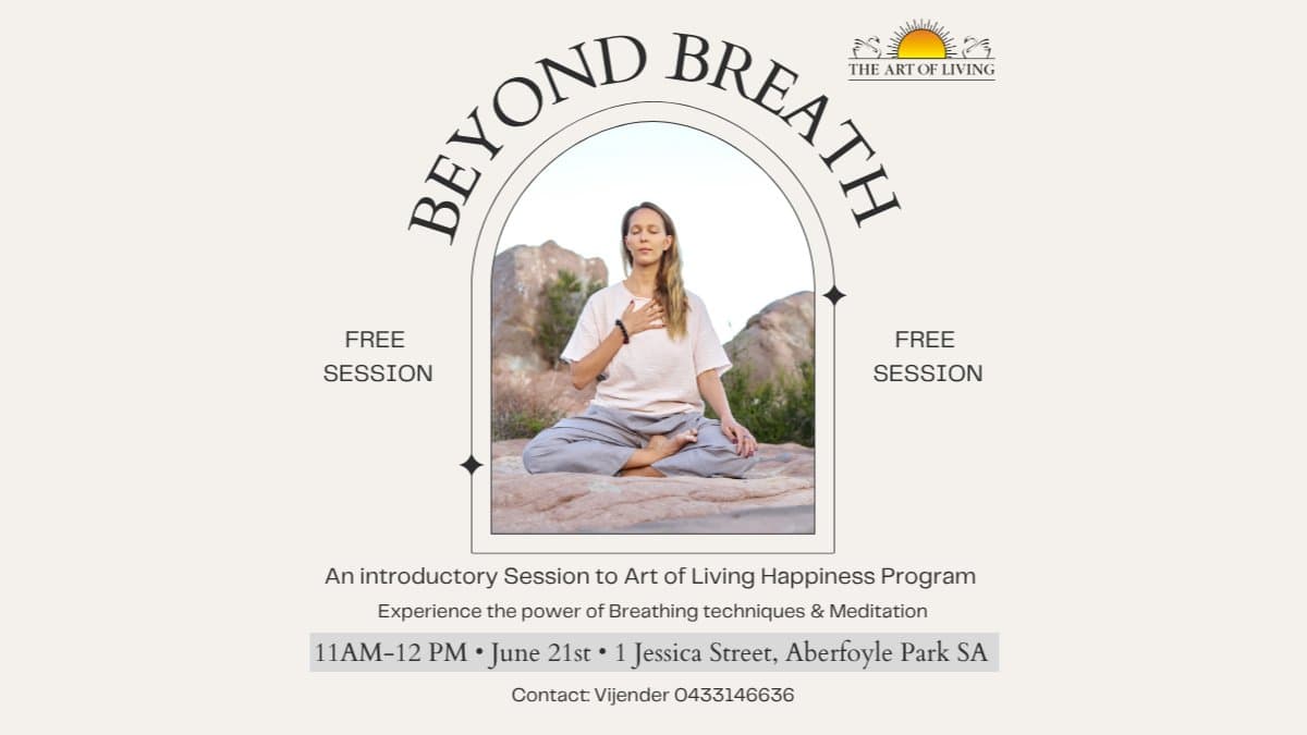 Beyond Breath : Free Meditation and Breathing Workshop