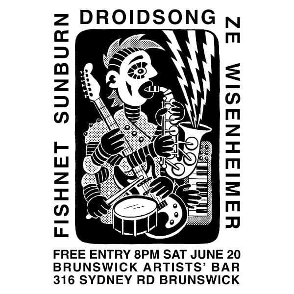 FISHNET SUNBURN / DROIDSONG / ZE WISENHEIMER