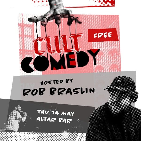 CULT Comedy presents DOUBBLE UP Comedy hosted by Tracey Cosgrove & Rob Braslin