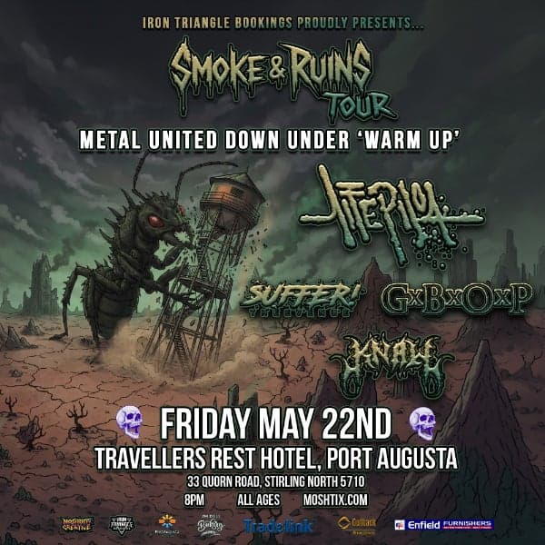 Smoke & Ruins Tour / MUDU Warm Up - Port Augusta