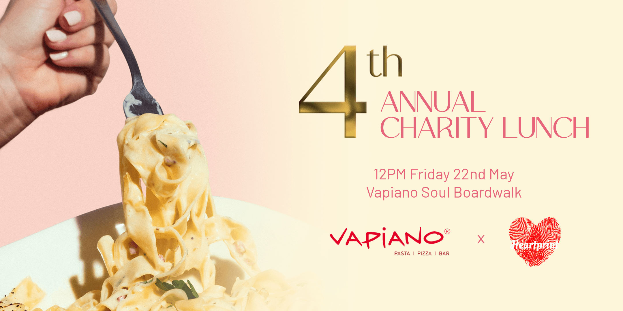 Heartprint Charity Lunch at Vapiano