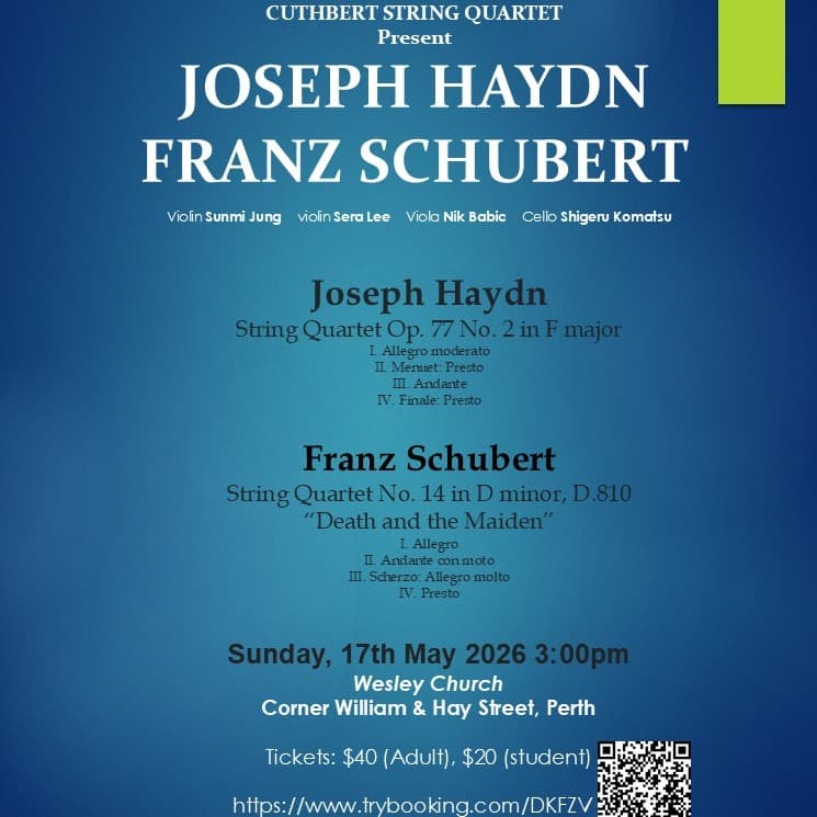 CUTHBERT STRING QUARTET ; HAYDN & SCHUBERT