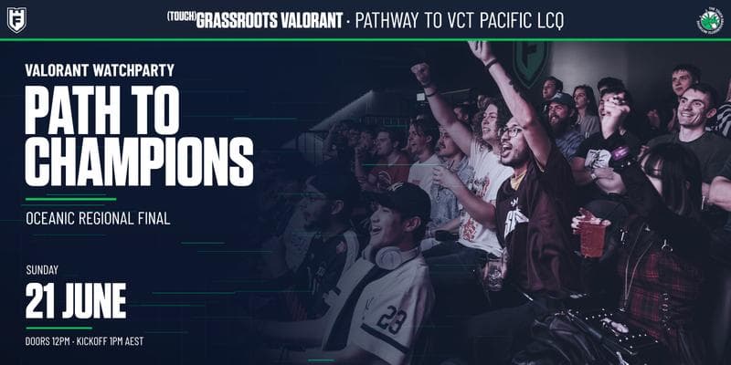 VALORANT Path To Champions OCE Regional Final Watch Party @ Fortress Melbourne
