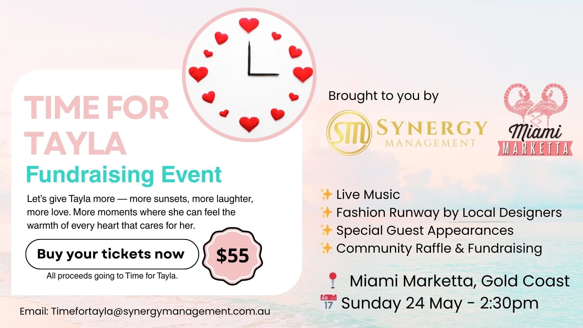 Synergy: Time for Tayla