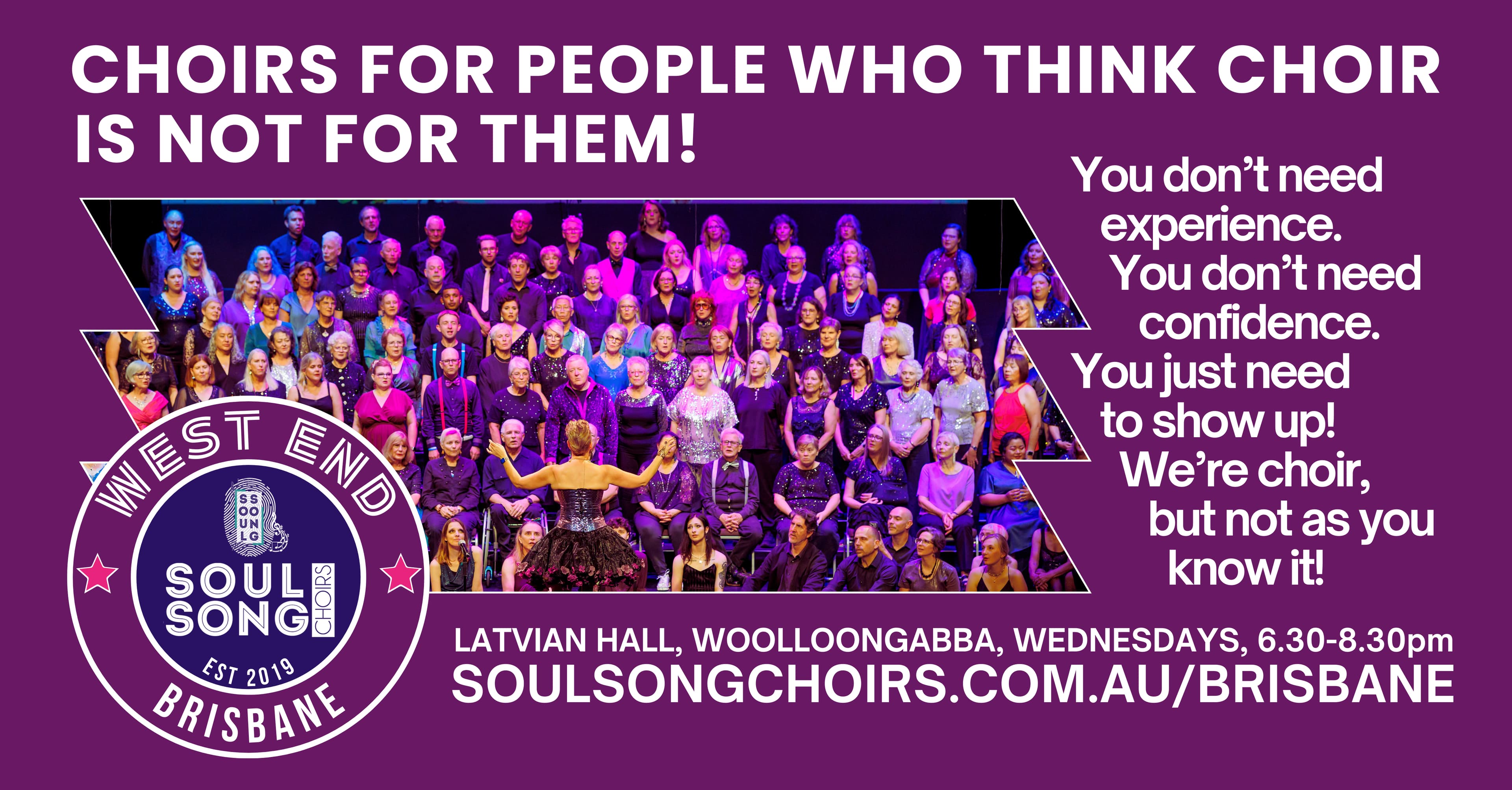 Pop Choir Rehearsal Brisbane - Woolloongabba