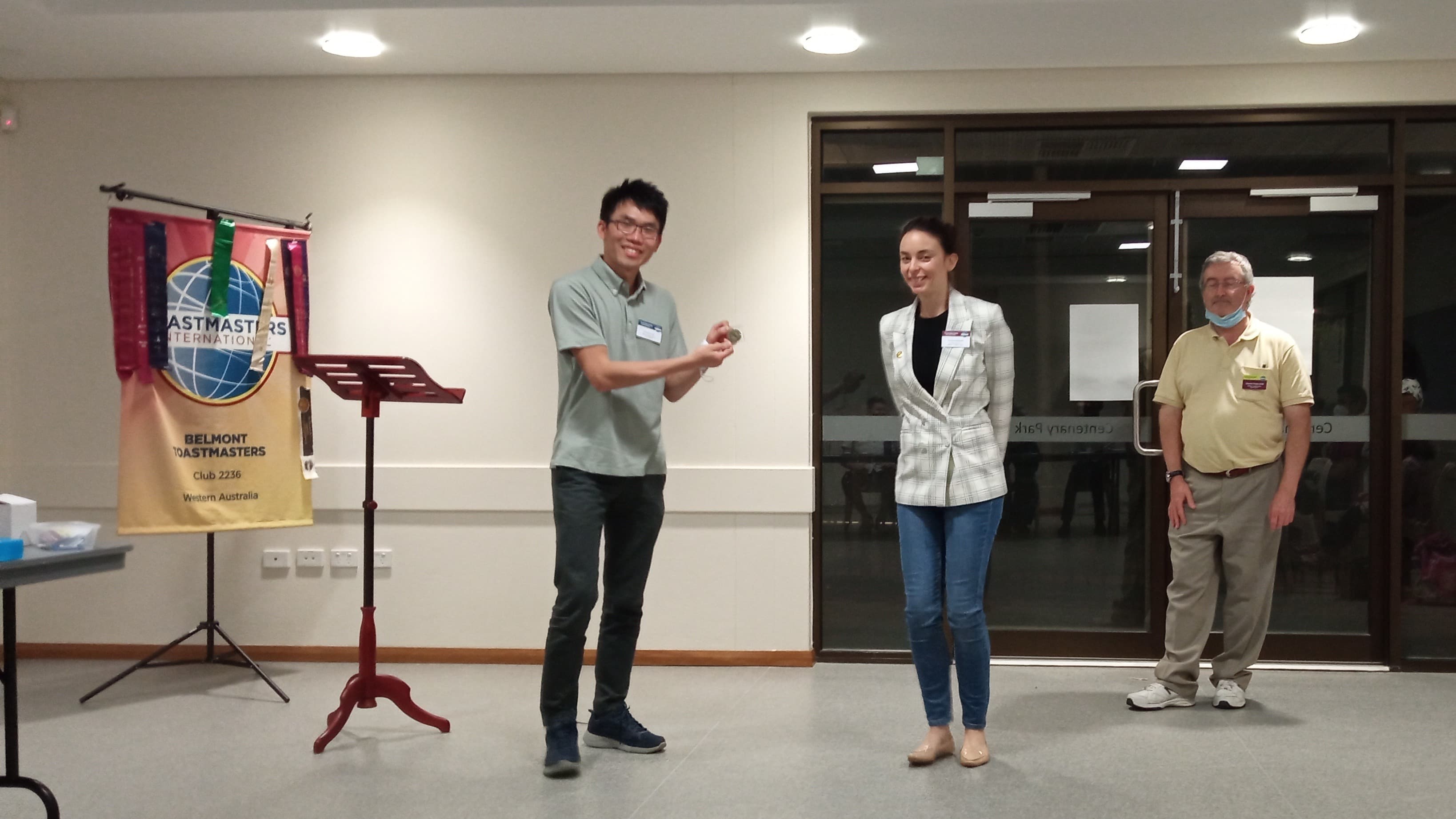 Belmont Toastmasters Club Meeting